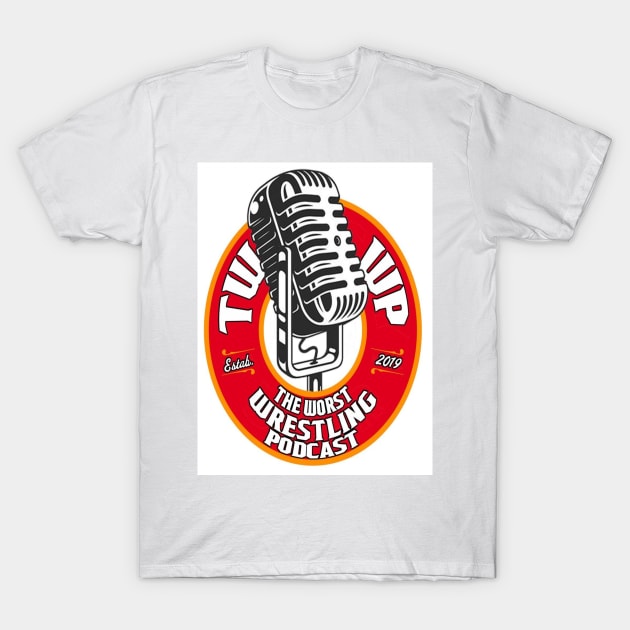 Drop The MIC! T-Shirt by TheWorstWrestlingPodcast